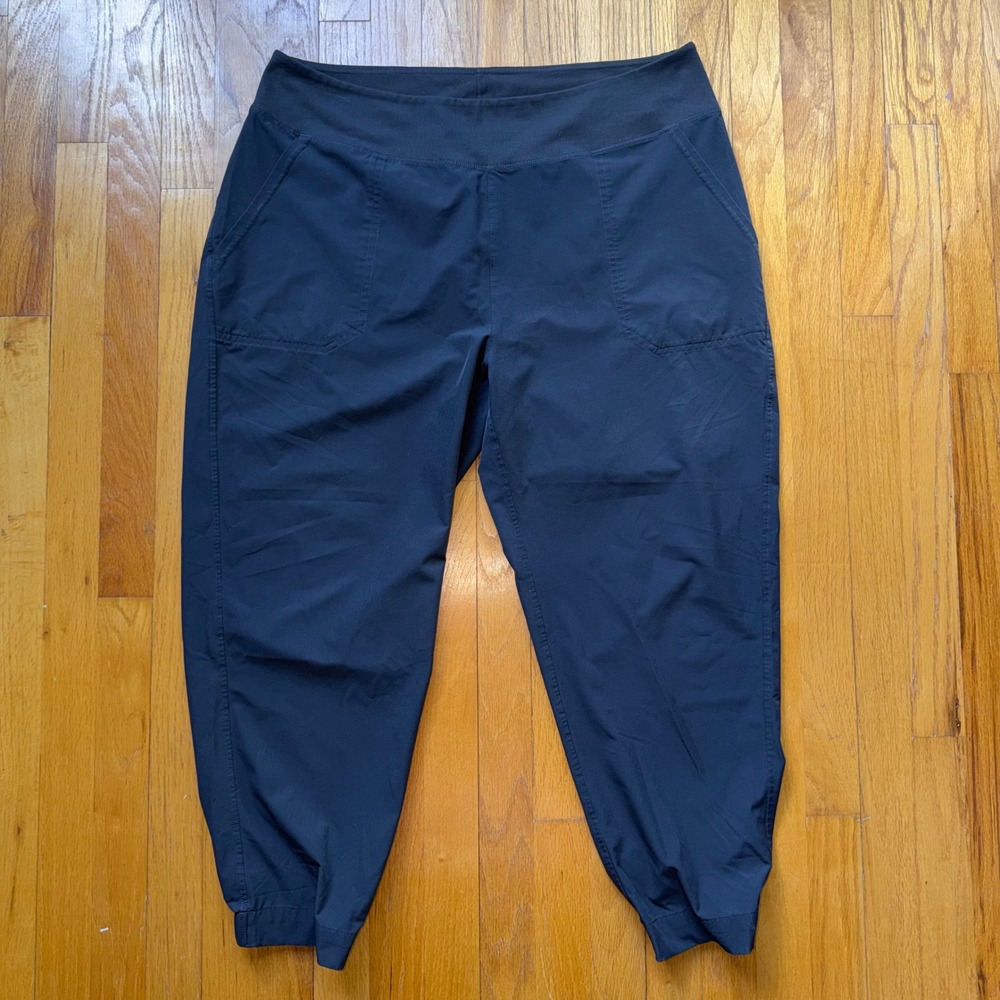 Patagonia Happy Hike Studio Pants Gray Joggers Womens‎ XL Stretch Hiking Yoga